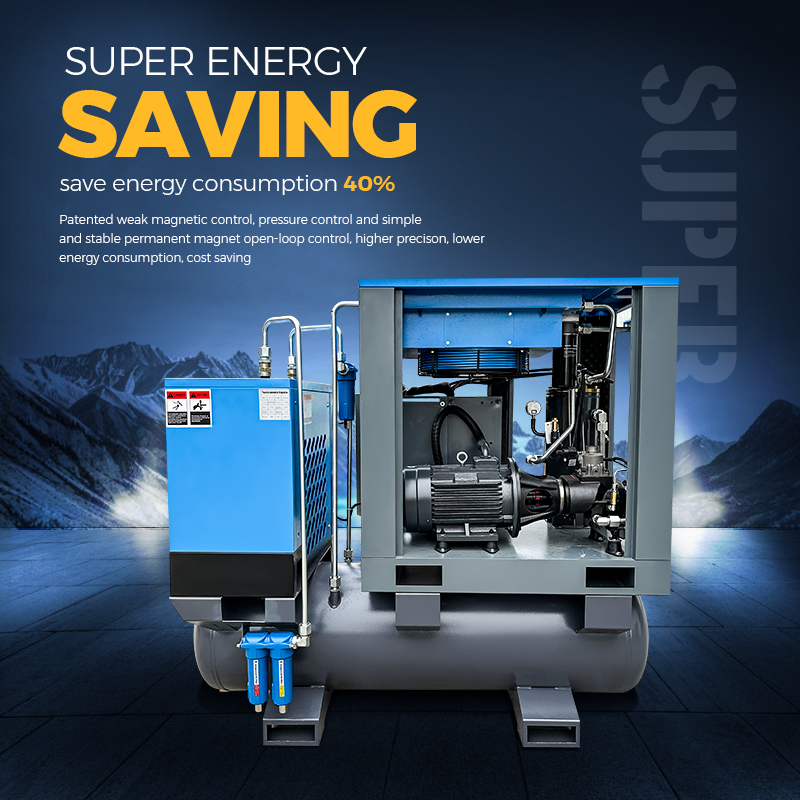 30HP 22kw PM VSD Screw Air Compressors(图5)